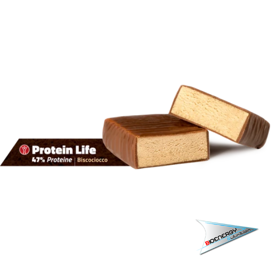 Yourwaylife - PROTEIN LIFE (Barretta da 60 gr - 47% di proteine) - 